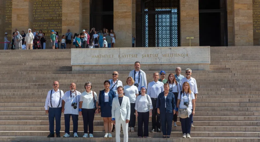 BUFSAD, 40. Yılında Dünya Fotoğrafçılık Günü’nü Anıtkabir’de Kutladı