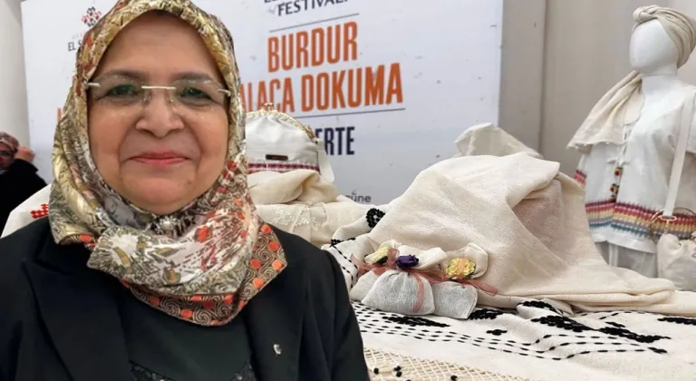 Burdur'un Alaca Dokuması Festivalde Büyüledi