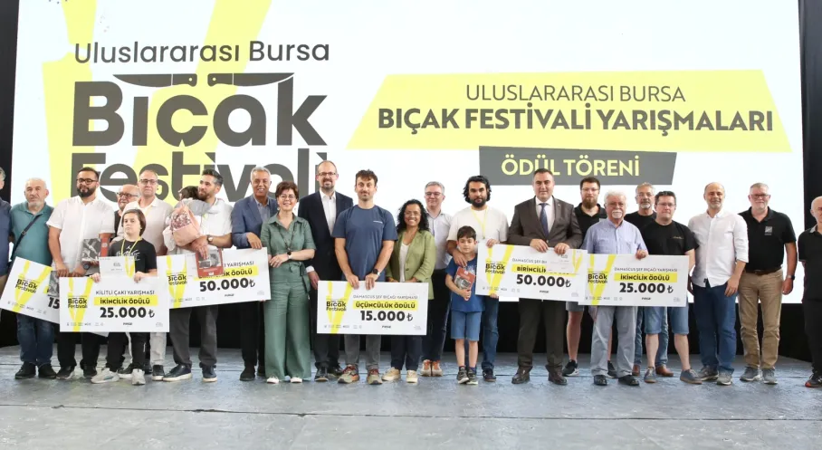 Bursa Bıçak Festivali'nde Ustalık Konuştu: Ödüller Sahiplerini Buldu!
