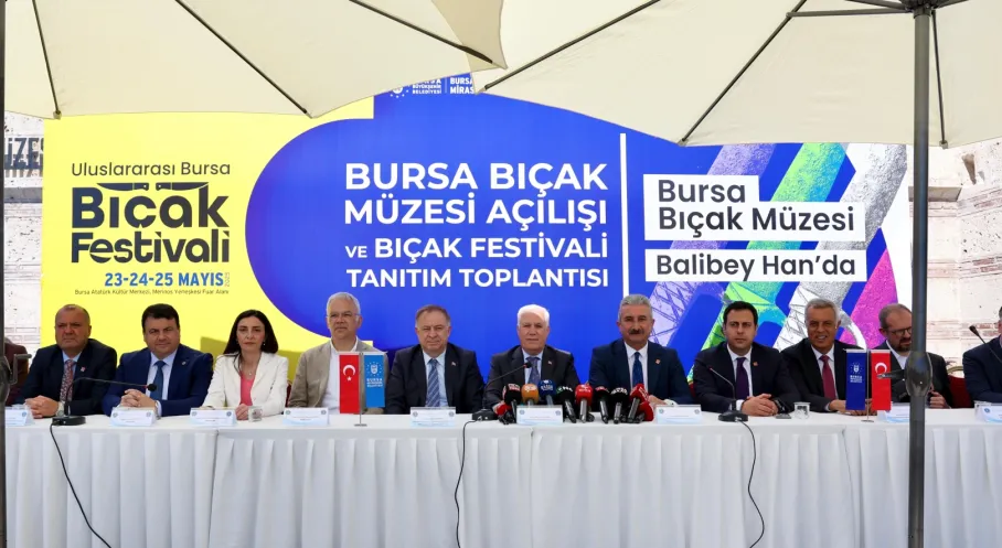 Bursa Bıçak Müzesi Kapılarını Açtı! Balibey Han'da Tarihi Miras Yeniden Canlandı