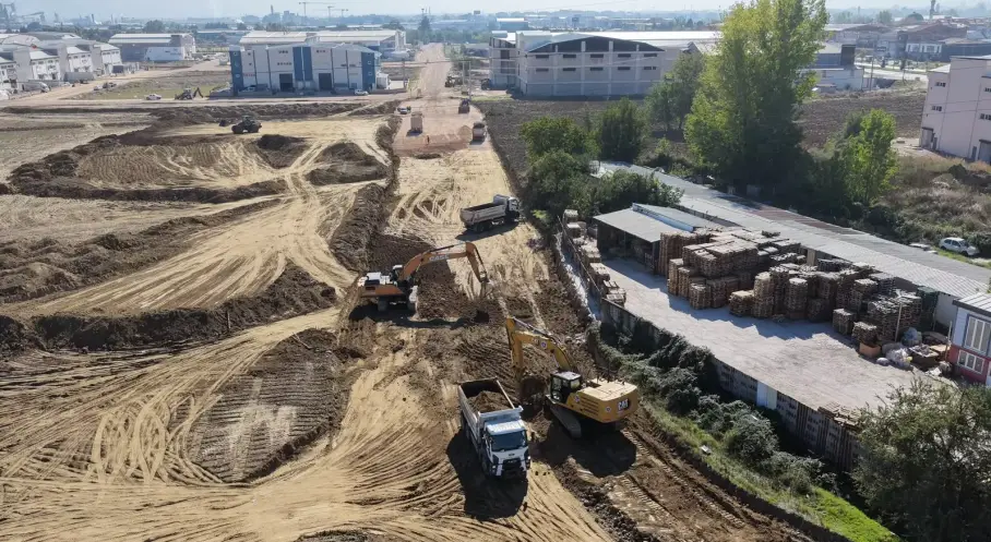 Bursa Büyükşehir’den İnegöl’e 7 Kilometrelik Yeni Yol