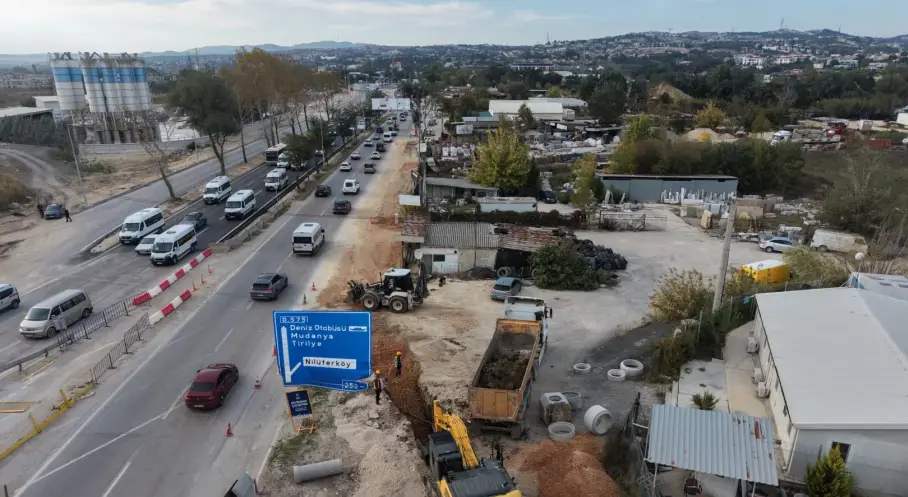 Bursa Geçit’te Yol Yenileme ve Altyapı Çalışmaları Sürüyor