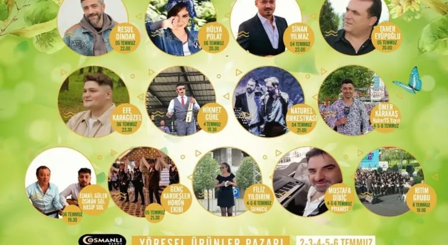 Bursa Karacabey'de Karadeniz Rüzgarı Esecek! Ünlü Sanatçılar Sahne Alacak
