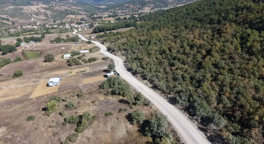 Bursa Kestel’de 4 Mahalleye 11,5 Kilometrelik Yol Çalışması