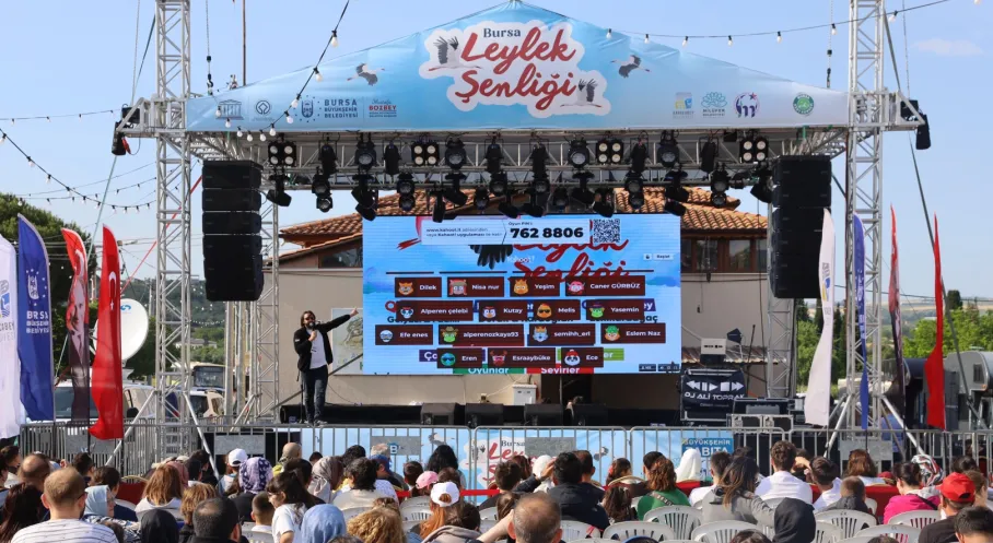 Bursa Leylek Şenliği Haberleri: Coşkuyla Başladı! (Fotoğraflarla)