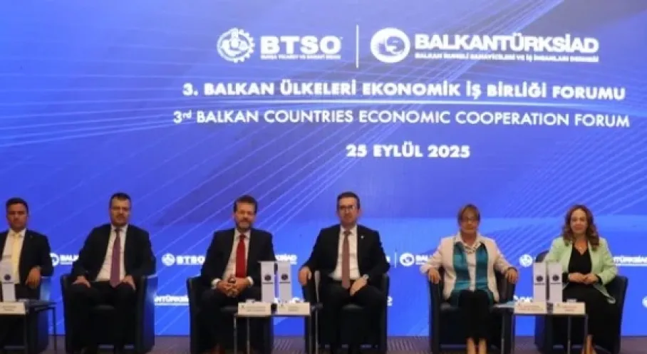 Bursa, Balkan Ekonomik İş Birliğine Ev Sahipliği Yaptı! Hedef 50 Milyar Dolar Ticaret Hacmi