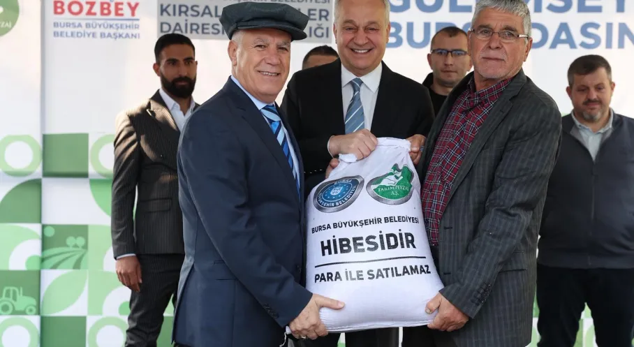 Bursa'da Çiftçiye Müjde! Büyükşehir'den Yerli Tohum Desteği Yağmuru