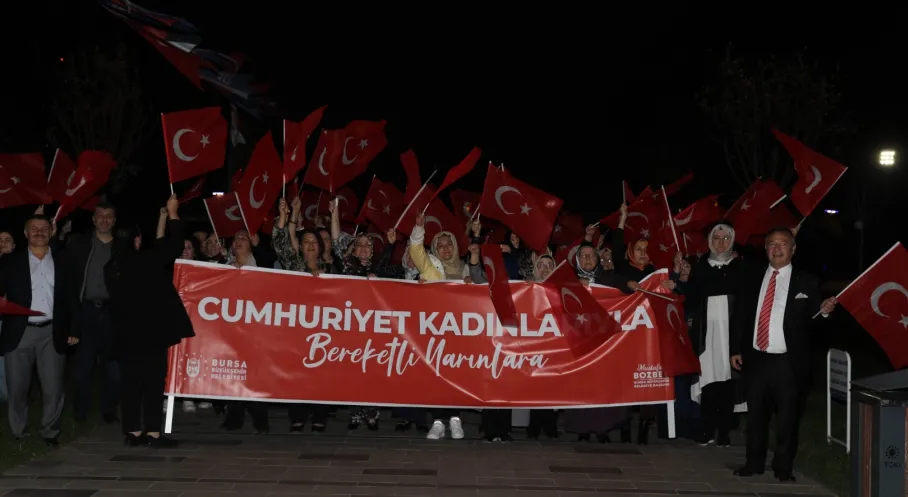 Bursa'da Cumhuriyet Kadınları Tarımda Güçlerini Birleştirdi!