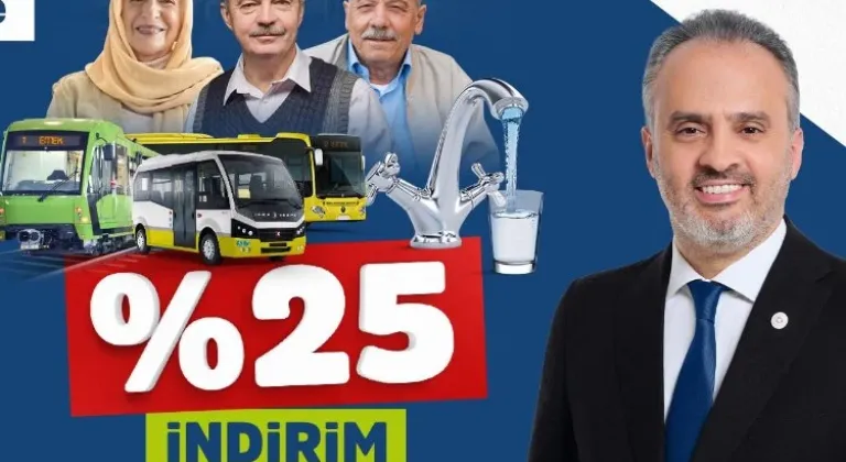 Bursa'da Emekli Vatandaşlara Çifte İndirim ve Nakdi Destek Müjdesi