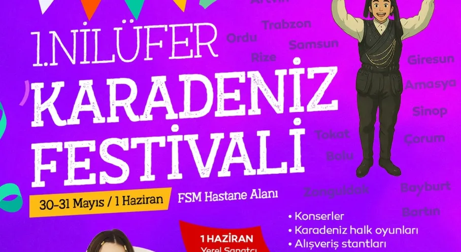 Bursa'da Karadeniz Şöleni: Nilüfer Belediyesi'nden Unutulmaz Festival!