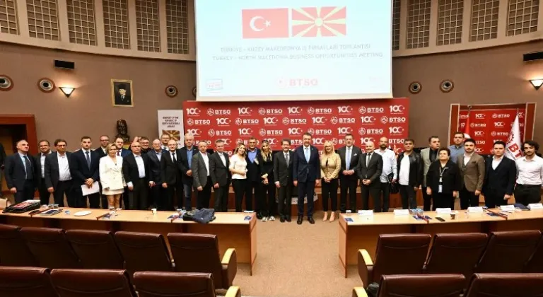 Bursa'da Kuzey Makedonya İş Forumu: Ticarette Yeni Fırsatlar