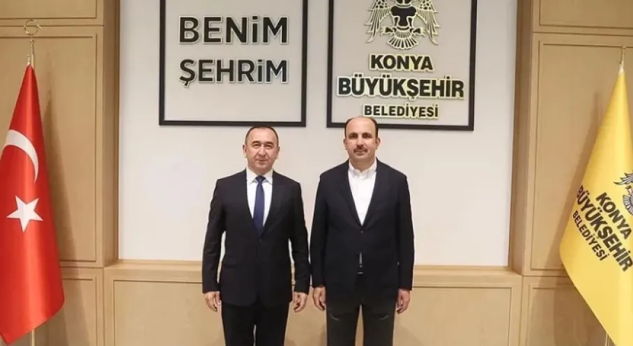 Özbekistan Büyükelçisi Khaydarov Konya'da: İş Birliği ve Tecrübe Paylaşımı Vurgusu