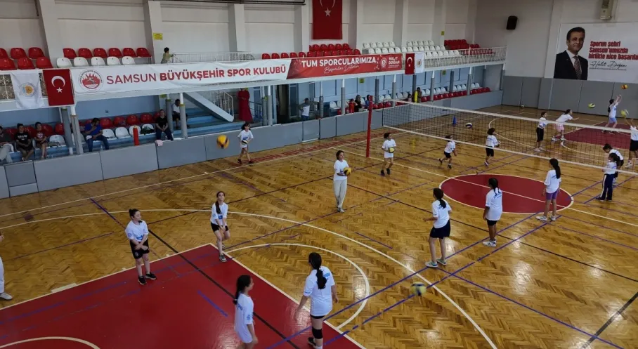 Samsun'da Kış Spor Okulları Başladı! Geleceğin Sporcuları Yetişiyor