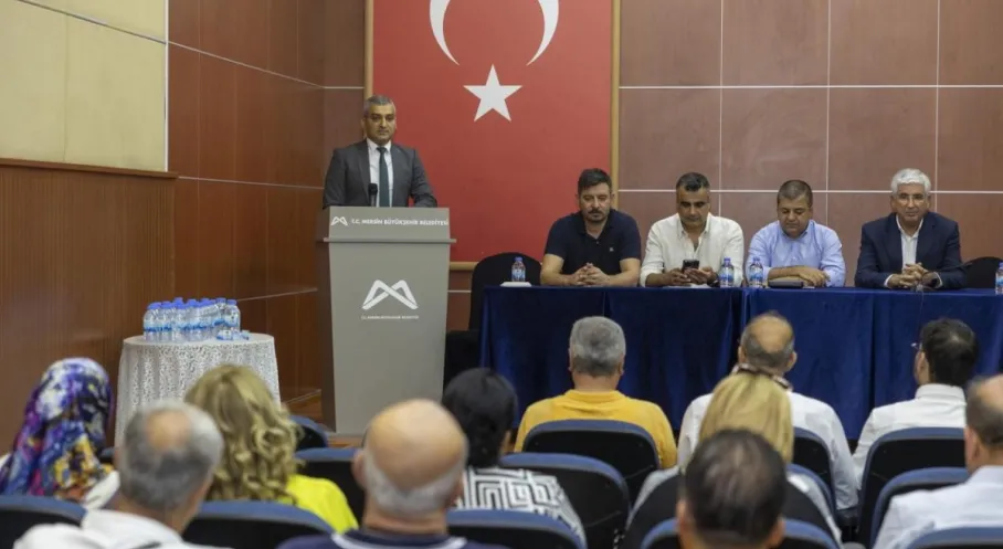 Mersin Büyükşehir'den Muhtarlarla İstişare Toplantısı: Mahalle Sorunları Masaya Yatırıldı!