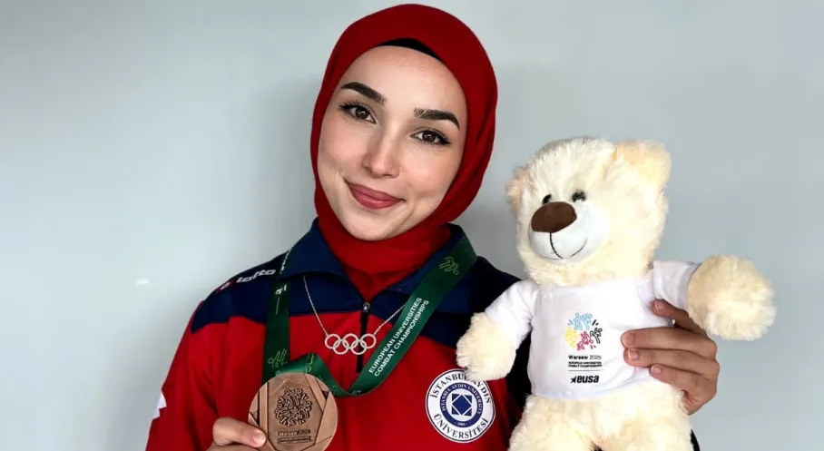 Trabzon'un Gururu! Keydanur Çolak Avrupa 3.'sü Oldu!