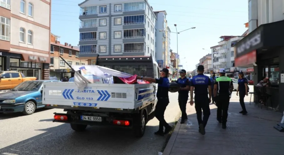 Ordu'da Kaldırım İşgali Alarmı! Zabıta Ekipleri Sahada!