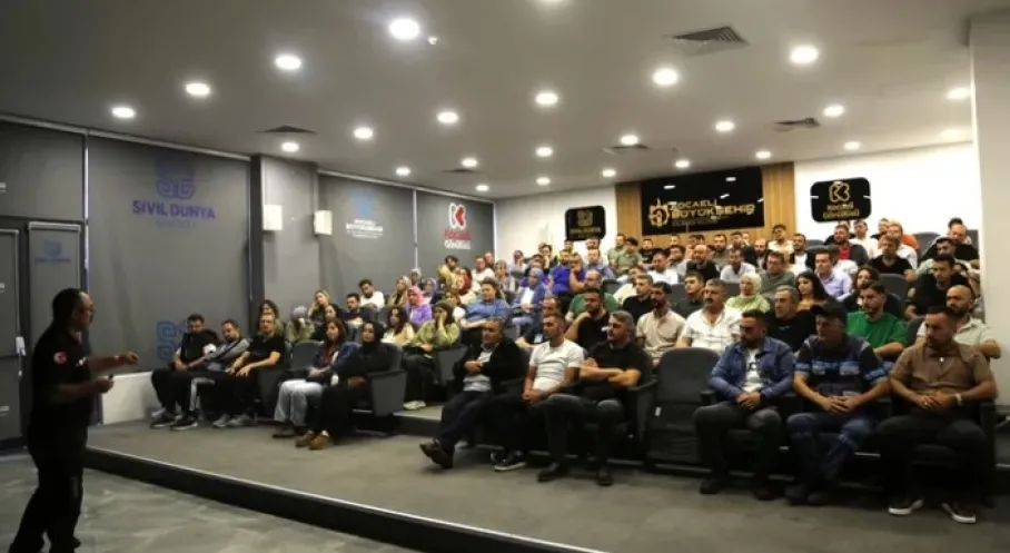 Kocaeli'de Büyükşehir'den Personeline İş Sağlığı ve Güvenliği Eğitimi!