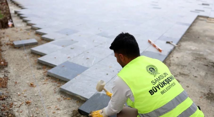Samsun Valilik Meydanı Yepyeni Bir Görünüme Kavuşuyor!