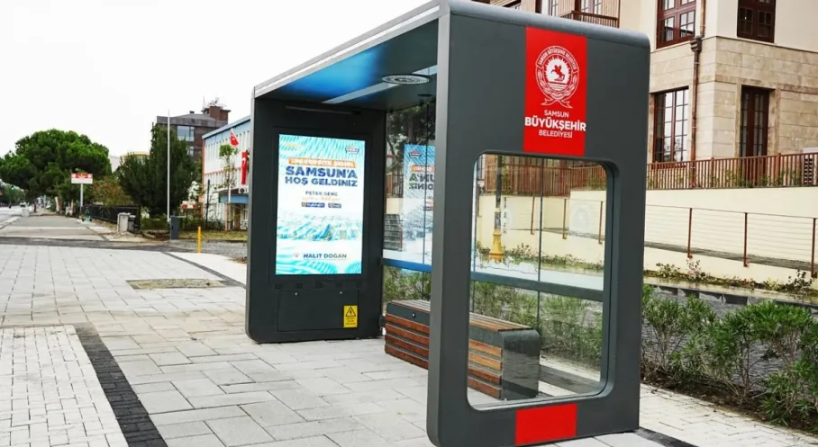 Samsun'da Ulaşımda Devrim! Yeni Nesil Duraklar Hizmete Giriyor