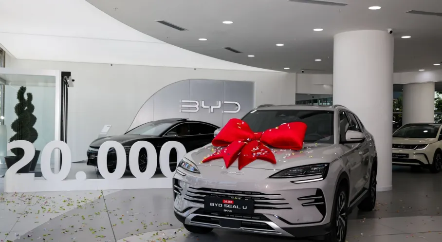 BYD SEAL U Türkiye'de Rekor Kırdı! 20.000 Teslimat Kutlaması!