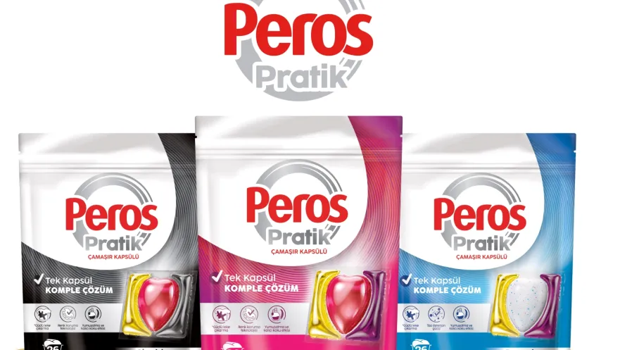 Çamaşır Yıkamayı Baştan Yaratan Yenilik: Türkiye'nin İlk Yerli Kapsülü Peros Pratik Piyasada!