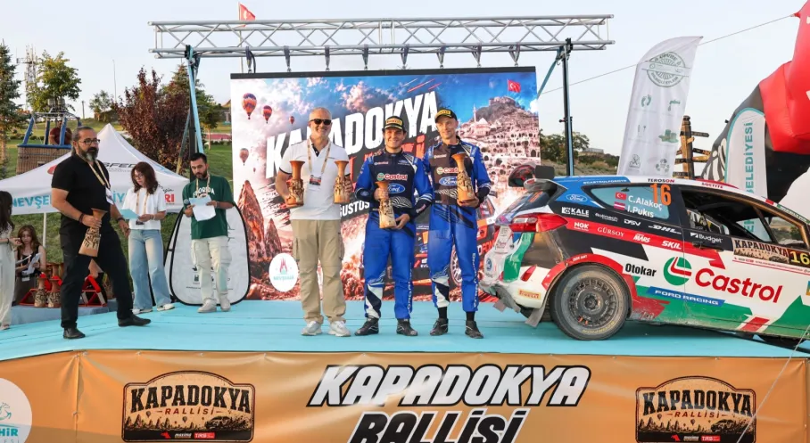 Castrol Ford Team Türkiye’den Kapadokya Rallisi’nde Duble Podyum