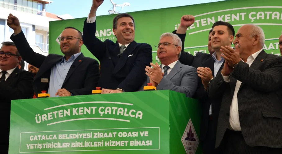 Çatalca'da Tarım Hamlesi: Hizmet Binasının Temeli Coşkuyla Atıldı!