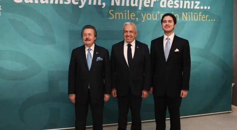 Cavit Çağlar’dan Başkan Şadi Özdemir’e ziyaret