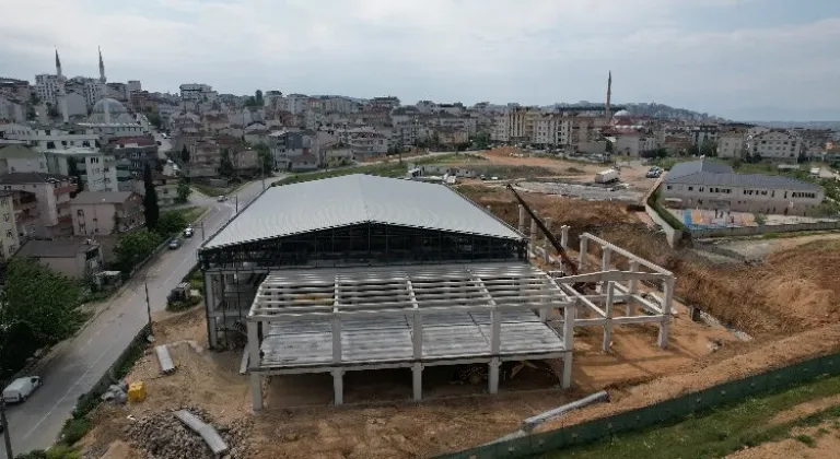 Çayırova'da kapalı spor salonu için çalışmalar sürüyor