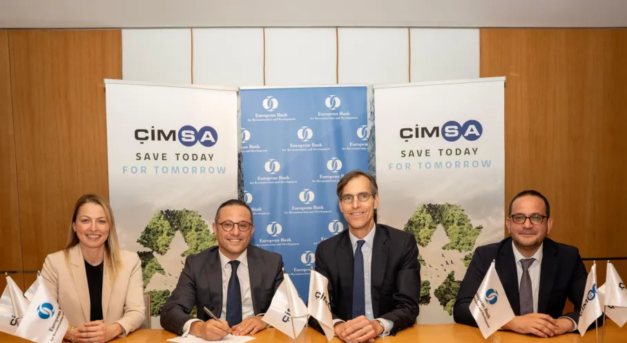 Çimsa'ya EBRD'den Dev Sürdürülebilirlik Kredisi: 50 Milyon Euro!