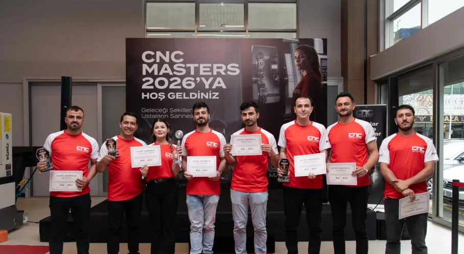 CNC Masters 2026 Büyük Finaliyle Sonuçlandı: Türkiye'nin En Yetenekli Operatörleri Taç Giydi!