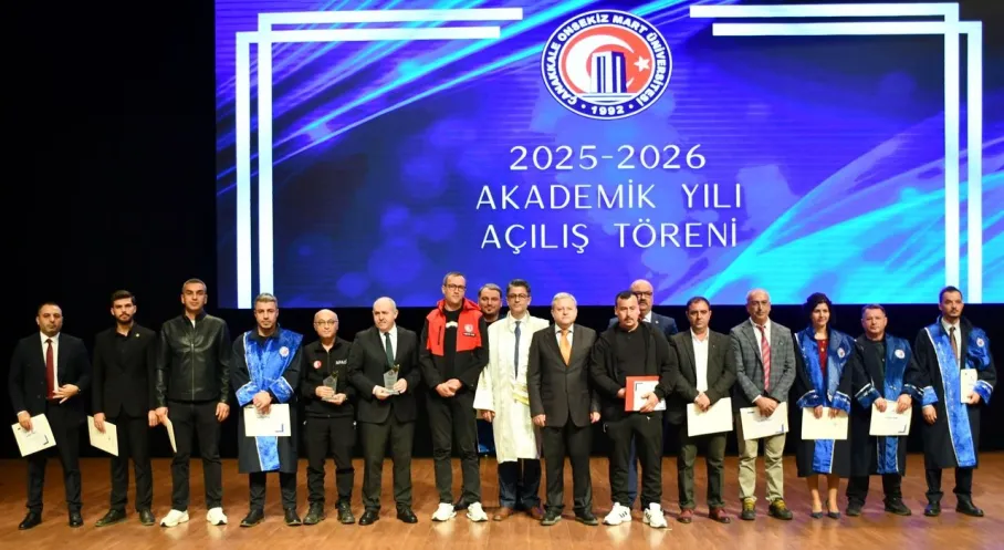 ÇOMÜ 2025-2026 Akademik Yılı Coşkuyla Açıldı! İşte Tören Detayları