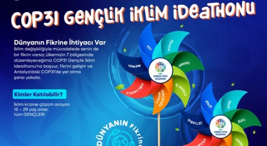 COP31 Gençlik İklim İdeathonu Başvuruları Başladı