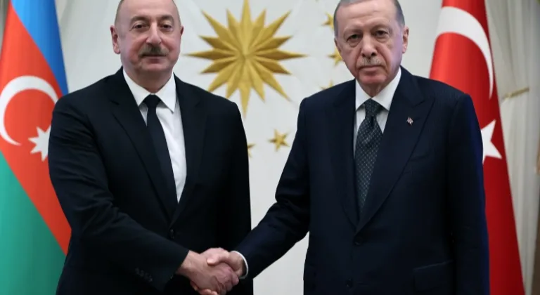 Cumhurbaşkanı Erdoğan, Aliyev'le görüştü