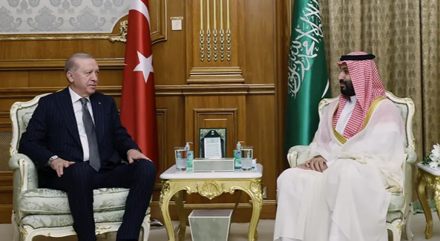 Cumhurbaşkanı Erdoğan, Mekke’de Veliaht Prens Selman ile Görüştü