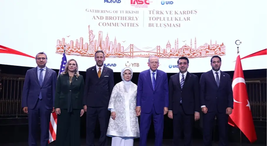 Cumhurbaşkanı Erdoğan New York’ta Türk-Amerikan Toplumuyla Bir Araya Geldi