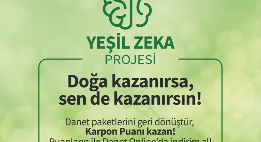 DANET'ten Çevre Dostu Devrim! 'Yeşil Zeka' ile Geri Dönüşümde Yeni Dönem