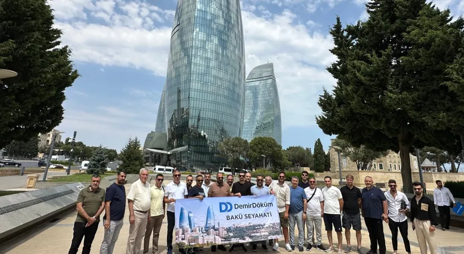 DemirDöküm İş Ortaklarını Bakü'de Ağırladı: Isı Pompası Başarısı Ödüllendirildi!