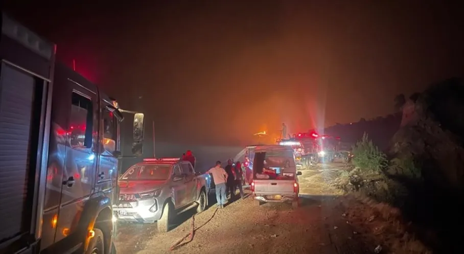 Denizli İtfaiyesi Ege'nin Yardımına Koştu: İzmir ve Manisa'ya Yangın Desteği!