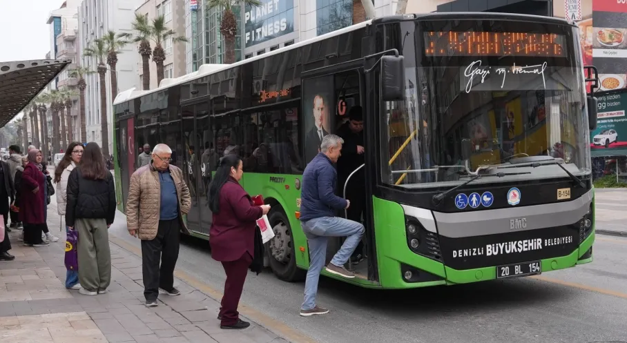 Denizli'de Bayram Müjdesi! Toplu Taşıma Ücretsiz Oldu, İşte Kaçırılmaması Gereken Detaylar