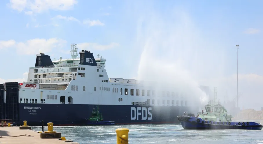 DFDS'den Türkiye Lojistiğine Dev Katkı: 10.000. Sefer Kutlaması!