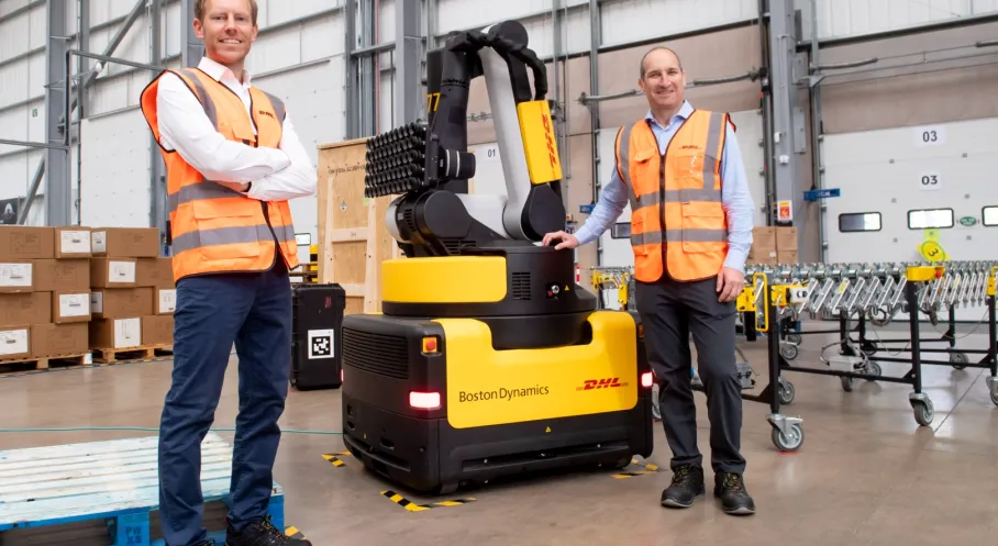 DHL'den İngiltere Operasyonlarına Robot Takviyesi: 1.000'den Fazla Robot Göreve Başlıyor!
