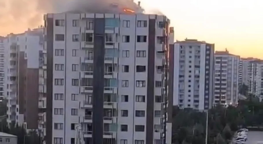 Diyarbakır'da 13 Katlı Binada Faciayla Sonuçlanan Yangın: 3 Ölü!