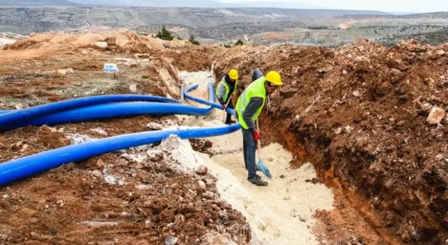 Doğanşehir'e MASKİ'den Altyapı Hamlesi: 8 Bin Metrelik Yatırım!