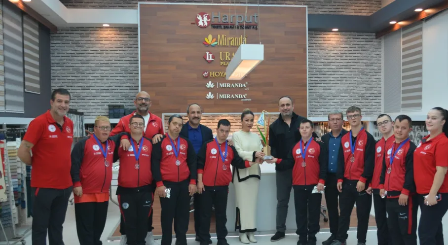 Down Basketbol Milli Takımı'ndan Harput Holding'e Anlamlı Ziyaret: Avrupa Gururu ve Dünya Şampiyonası Hazırlığı