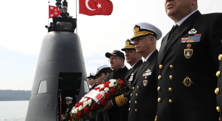 Dumlupınar ve Atılay Şehitleri Çanakkale Boğazı'nda Anıldı