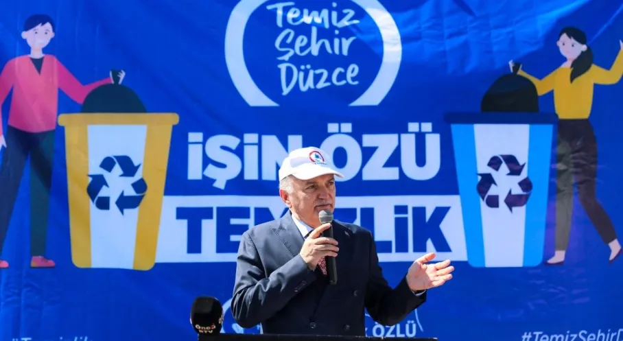 Düzce'de Çöp Atanlara Ceza Geliyor! Belediyeden Temizlik Seferberliği