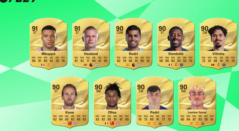 EA SPORTS FC™ 27’nin En Yüksek Reytingli 27 Erkek ve Kadın Oyuncusu Açıklandı