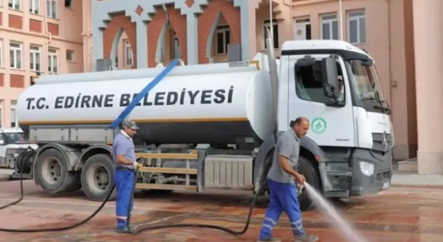 Edirne'de Okullar Eğitim Yılına Hazır! Çevre Düzenlemeleri Tamamlandı