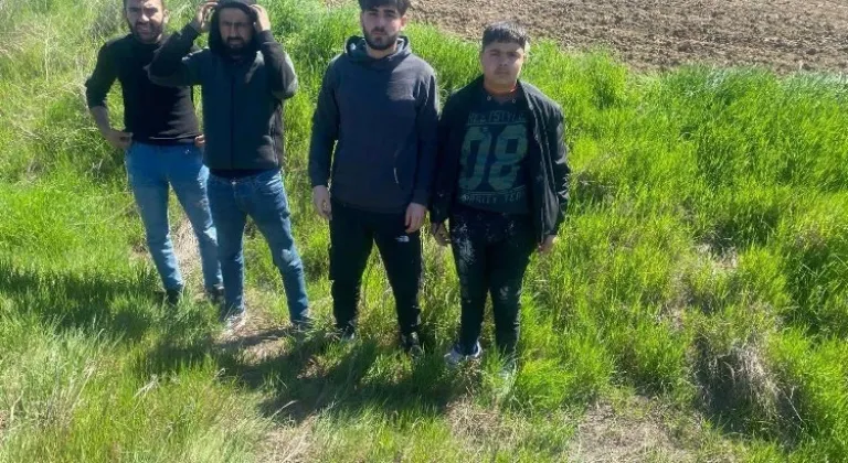 Edirne'de Göçmen Kaçakçılığı Operasyonu: 4 Göçmen Yakalandı